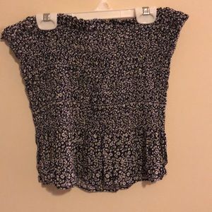AE cropped tube top